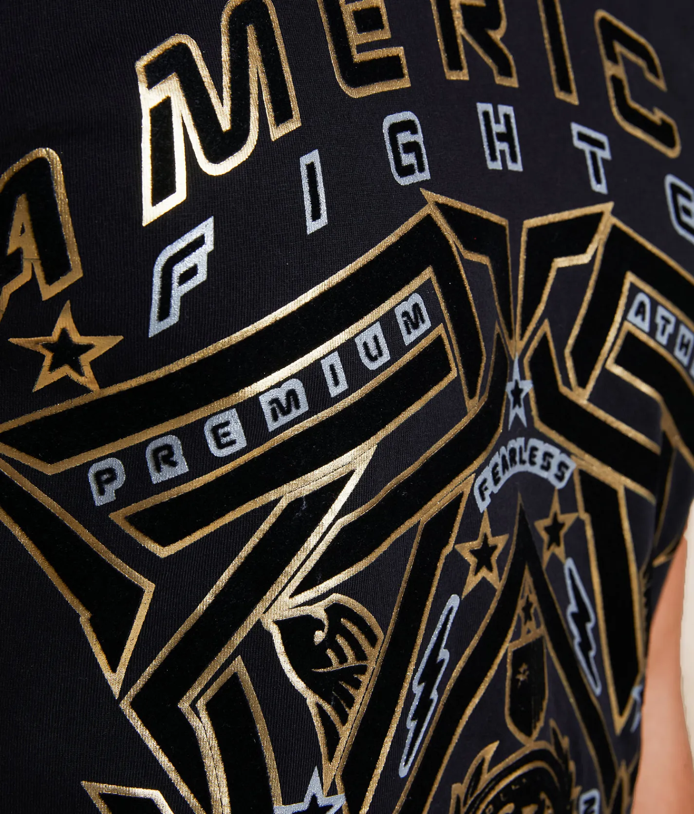 Tops|Graphic T-Shirts | American Fighter Darlington T-Shirt Black