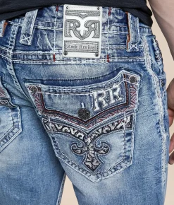 Rock Revival Darnell Slim Boot Stretch Jean Darnell SB203 Discount