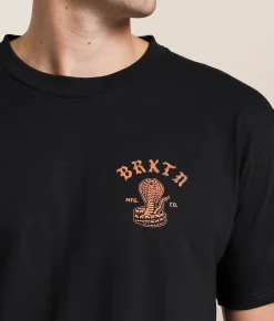 Graphic T-Shirts | Brixton Darver T-Shirt Black
