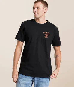 Graphic T-Shirts | Brixton Darver T-Shirt Black