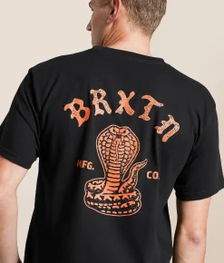 Graphic T-Shirts | Brixton Darver T-Shirt Black