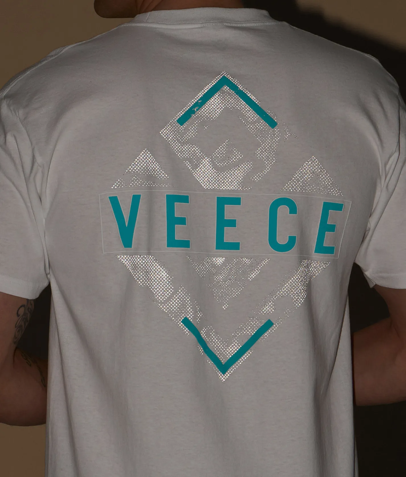 Graphic T-Shirts | Veece Data Drip T-Shirt White