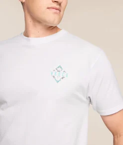 Graphic T-Shirts | Veece Data Drip T-Shirt White