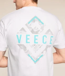 Veece Data Drip T-Shirt White Best