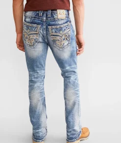 Rock Revival Daxton Stacked Slim Boot Stretch Jean Daxton TS203 Online