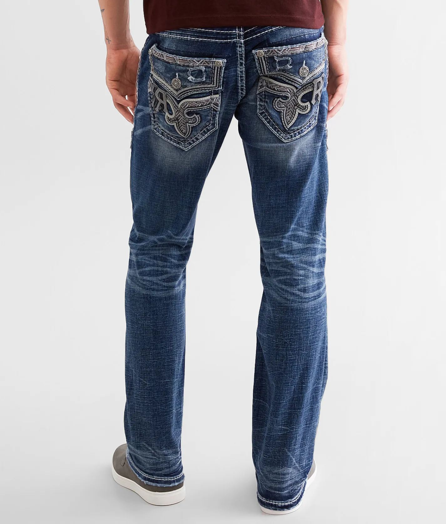 Bottoms|Rock Revival Jeans | Rock Revival Daxton Straight Stretch Jean Daxton J204