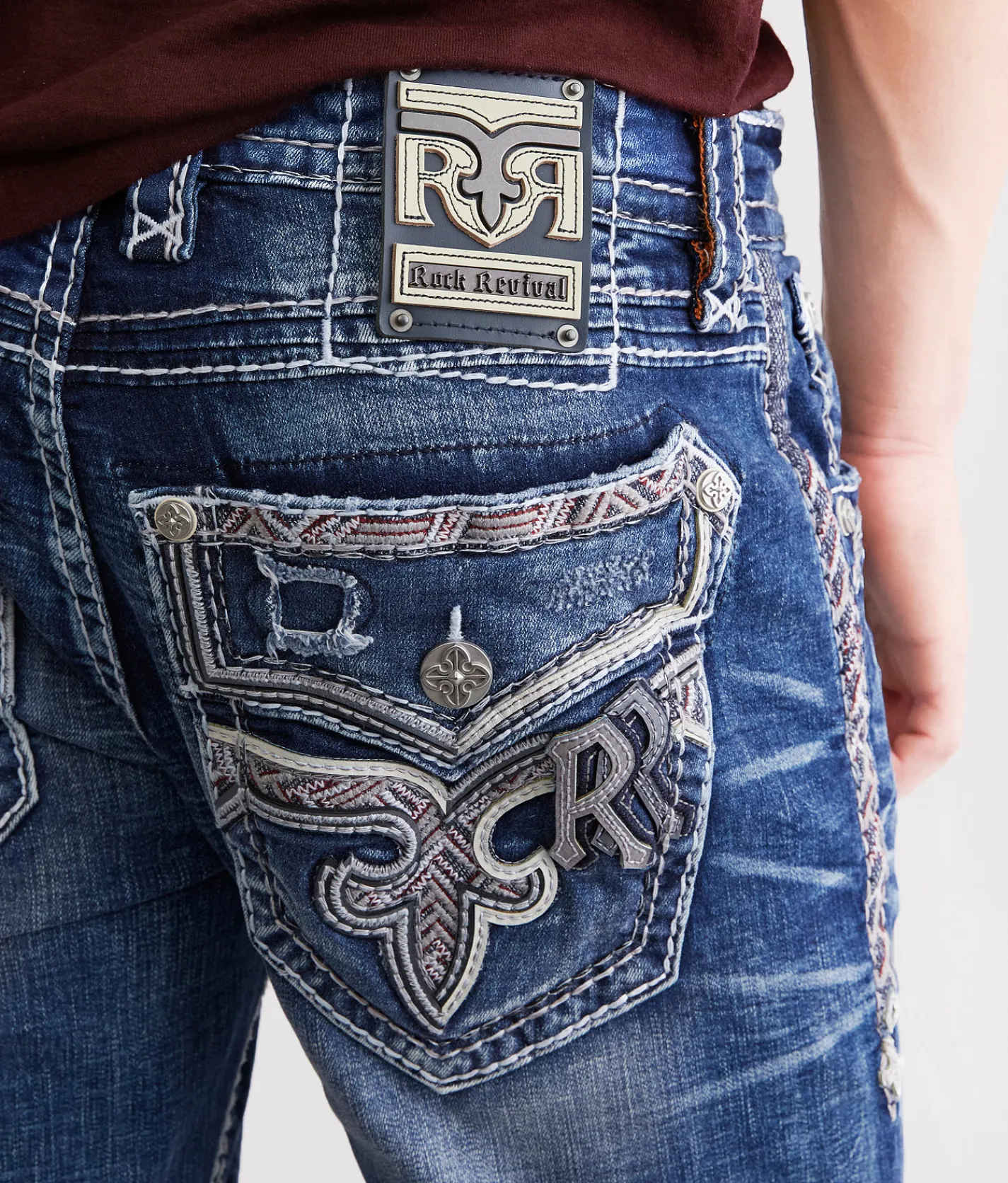 Bottoms|Rock Revival Jeans | Rock Revival Daxton Straight Stretch Jean Daxton J204
