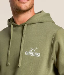 Tops | Fieldstone Day In The Field Hooded Sweatshirt Deep Lichen Green