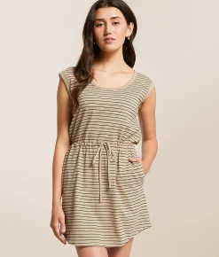 Z Supply Dayshift Striped Mini Dress Retreat Outlet