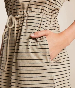 Z Supply Dayshift Striped Mini Dress Retreat Outlet