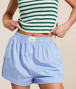 Bottoms|Shorts | Free People Day To Day Boxer Short Pink Peacock