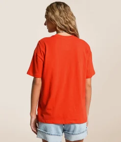 Tops | Billabong Dazed Feeling T-Shirt Red Aloha