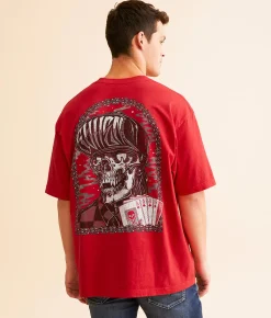 Graphic T-Shirts | Sullen Dead Man T-Shirt Equestrian Red