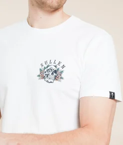 Graphic T-Shirts | Sullen Deal Me In T-Shirt Antique White