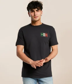 Graphic T-Shirts | Freedom Ranch Dear Flag T-Shirt Vintage Black