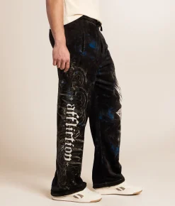 Affliction Death Eyes Fleece Pajama Pant Multi Colored Outlet