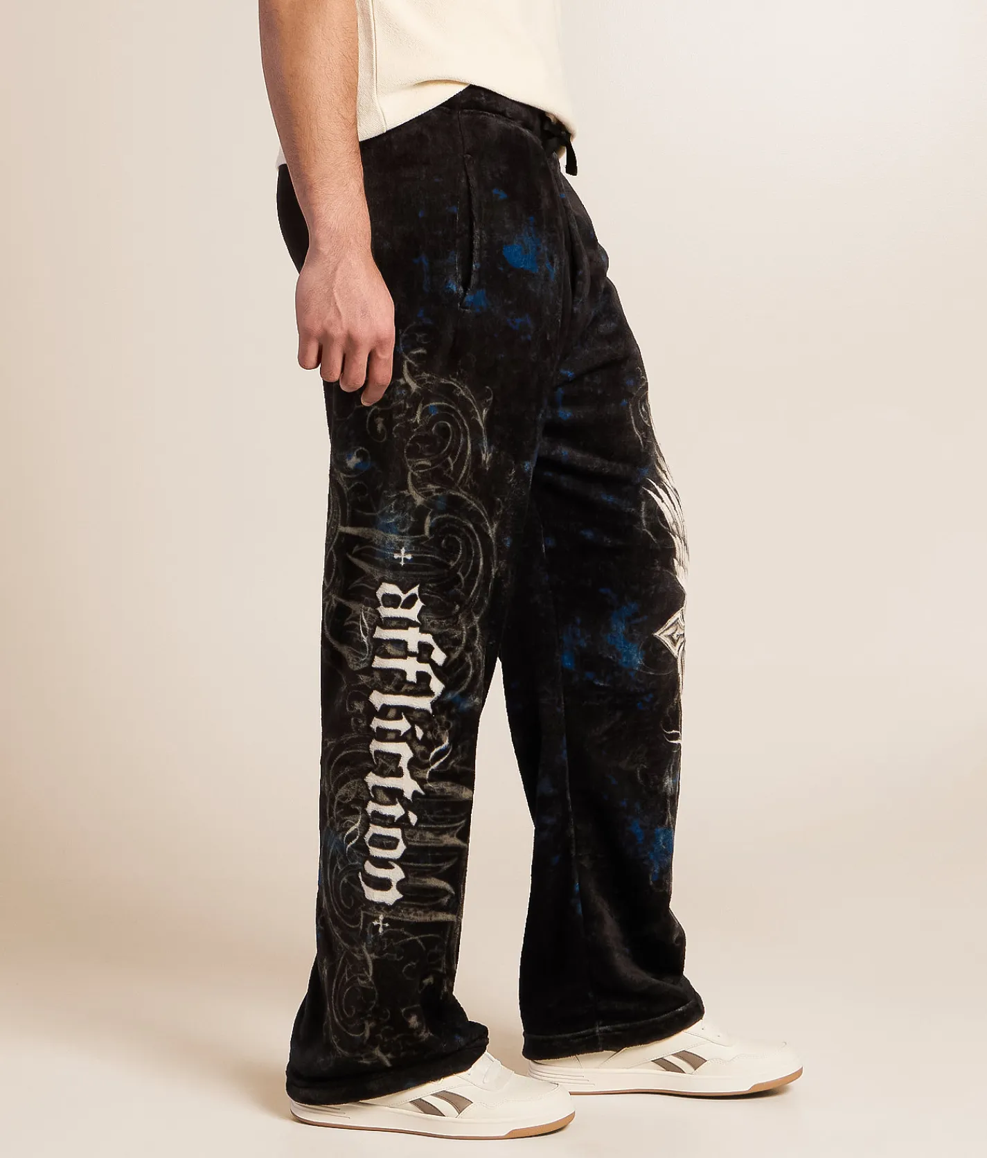 Affliction Death Eyes Fleece Pajama Pant Multi Colored Outlet