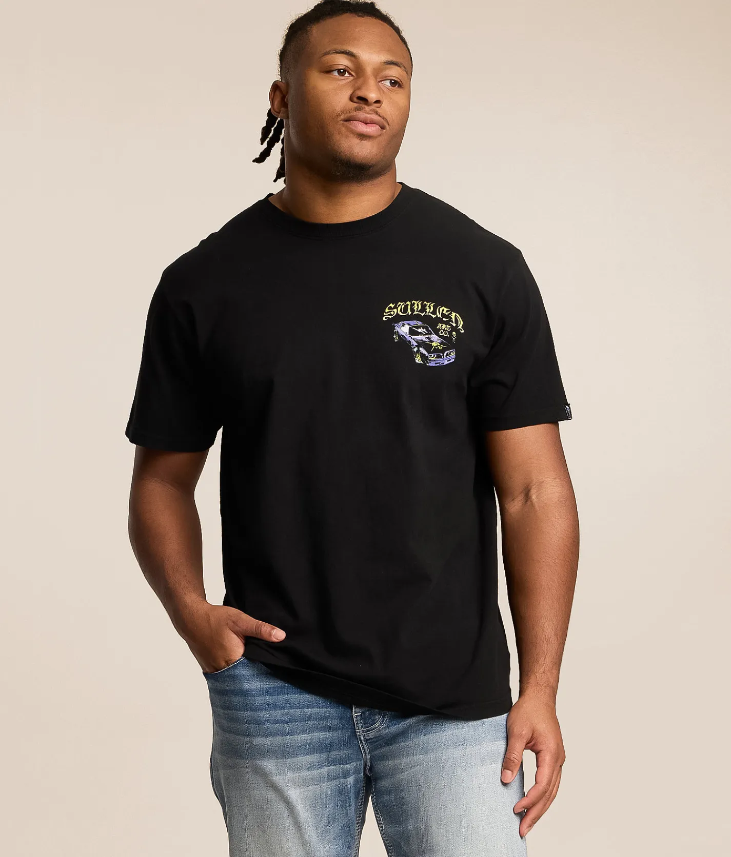 Sullen Death Proof T-Shirt Black New