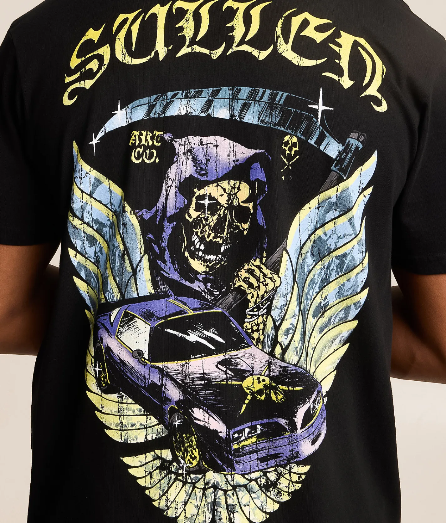 Sullen Death Proof T-Shirt Black New