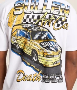 Sullen Death Race T-Shirt White New