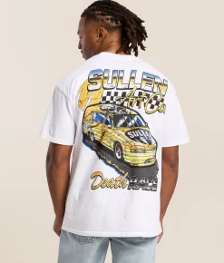 Sullen Death Race T-Shirt White New