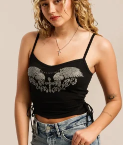 Affliction Death Trial Tank Top Black Beauty Sale
