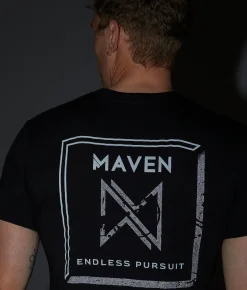Tops|Graphic T-Shirts | Maven Co-op Debossed T-Shirt Black