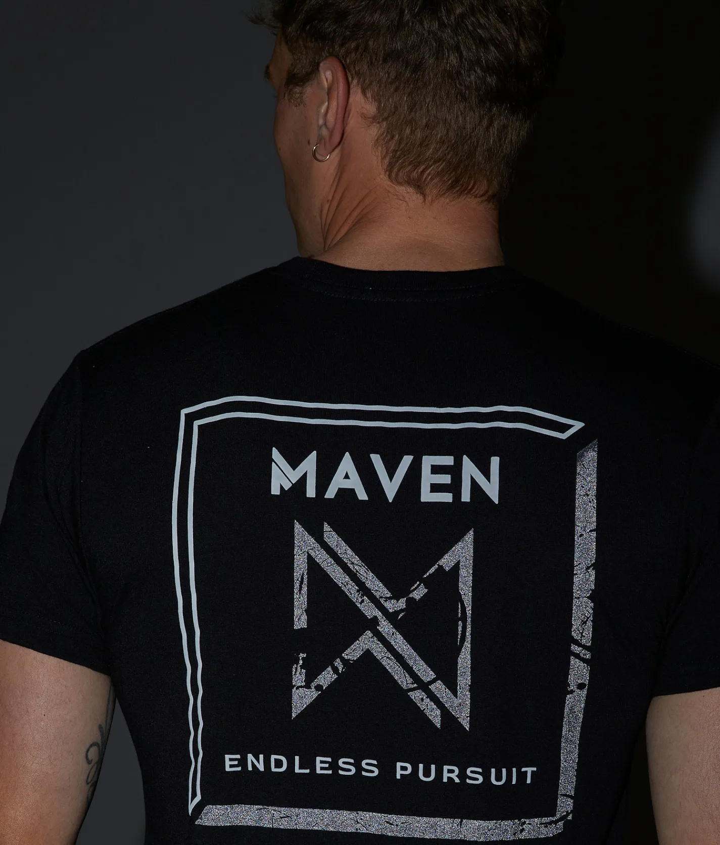 Tops|Graphic T-Shirts | Maven Co-op Debossed T-Shirt Black
