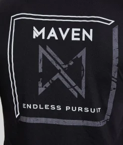 Tops|Graphic T-Shirts | Maven Co-op Debossed T-Shirt Black