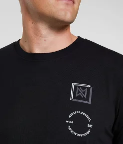 Tops|Graphic T-Shirts | Maven Co-op Debossed T-Shirt Black