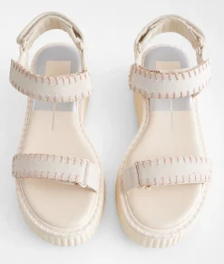 Dolce Vita Debra Flatform Sandal Ivory Suede Online