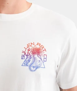 Graphic T-Shirts | Sullen Deep Dive T-Shirt Antique White