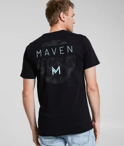 Maven Co-op Deep Dive T-Shirt Black Clearance