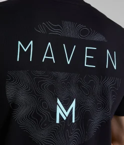 Maven Co-op Deep Dive T-Shirt Black Clearance