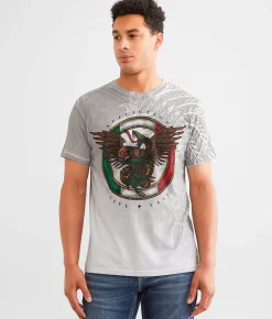 Graphic T-Shirts | Affliction Deep Heritage T-Shirt White