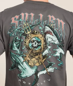 Tops|Graphic T-Shirts | Sullen Deep Sea Diver T-Shirt Turbulence