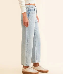 Jeans|Bottoms | Free People Deep Trance Dropped Boyfriend Cropped Jean Sweet Dreams