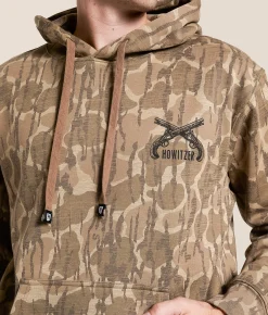 Howitzer Defend Camo Hooded Sweatshirt Sand Hot