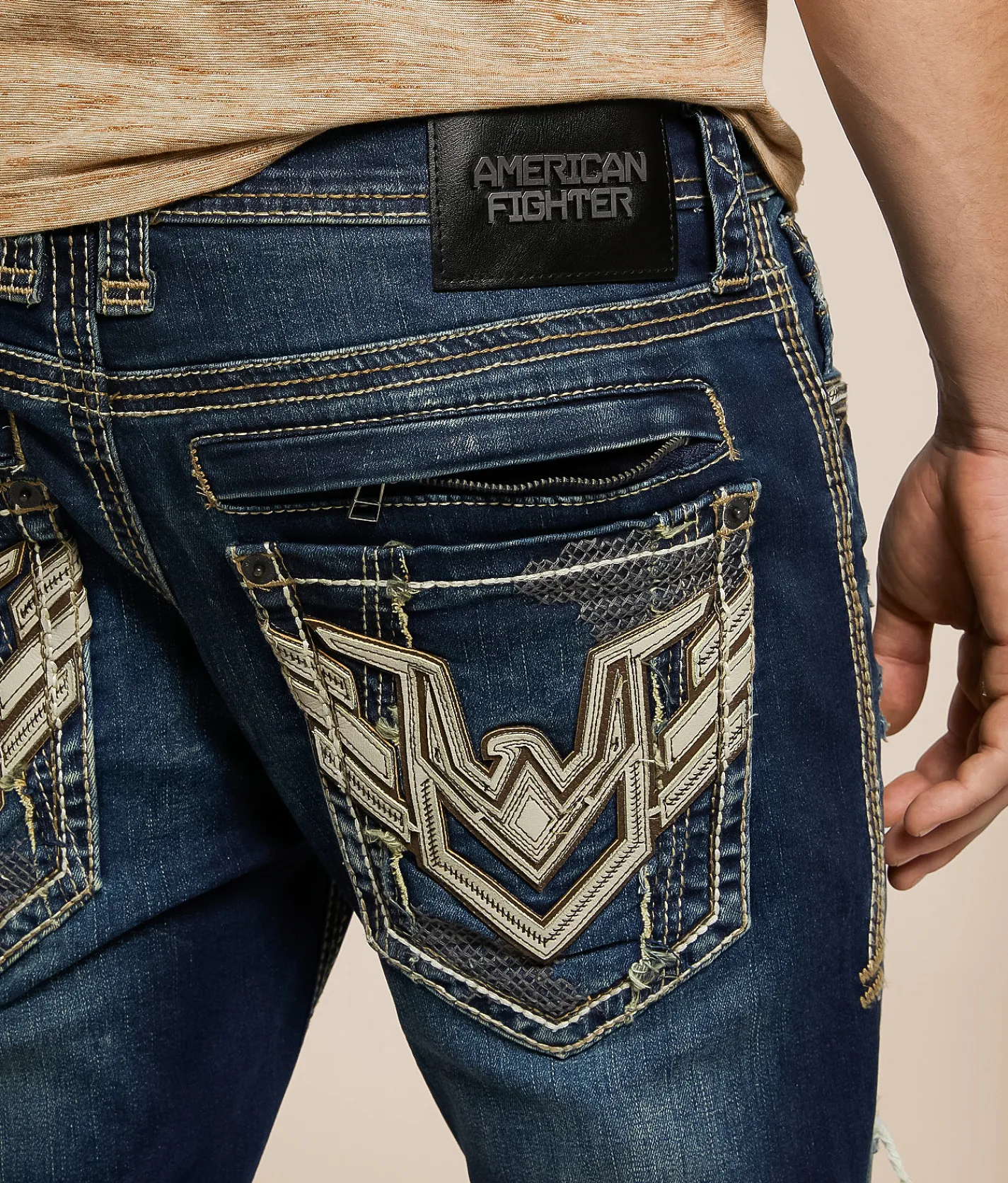 American Fighter Defender Straight Stretch Jean Blade Outlet