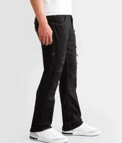 Sale Jeans|Bottoms | American Fighter Defender Straight Stretch Jean Black