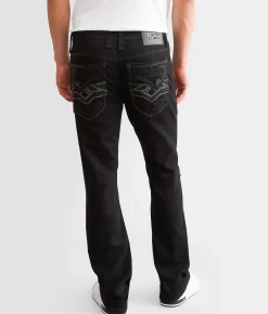 Sale Jeans|Bottoms | American Fighter Defender Straight Stretch Jean Black
