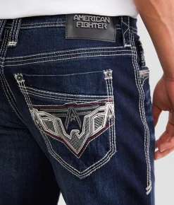 Sale Jeans|Bottoms | American Fighter Defender Stretch Jean Shot