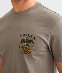 Sullen Defender T-Shirt Moon Mist New
