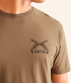 Howitzer Defend Me T-Shirt Timberwolf Sale