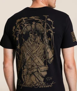 Howitzer Defiant Patriot T-Shirt Black New