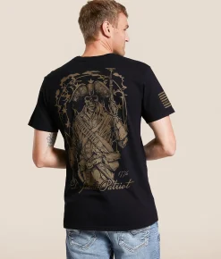 Howitzer Defiant Patriot T-Shirt Black New