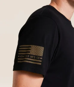 Howitzer Defiant Patriot T-Shirt Black New