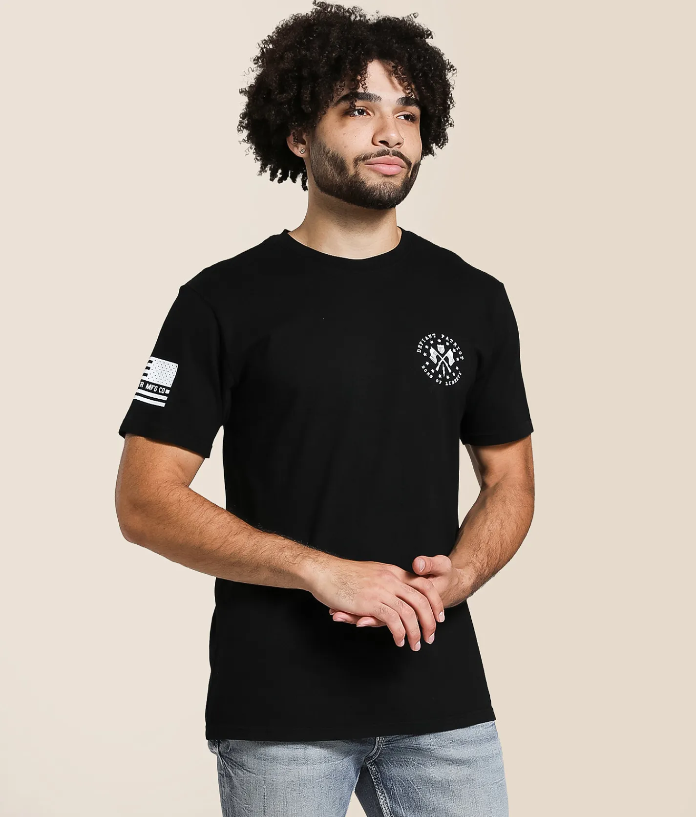 Howitzer Defiant T-Shirt Black New