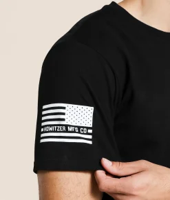 Howitzer Defiant T-Shirt Black New