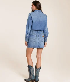 Dresses | Wrangler® Denim Dress Ultra Marine